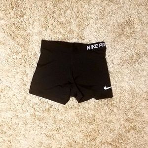 Black Nike Pro Dri-Fit Compression Shorts